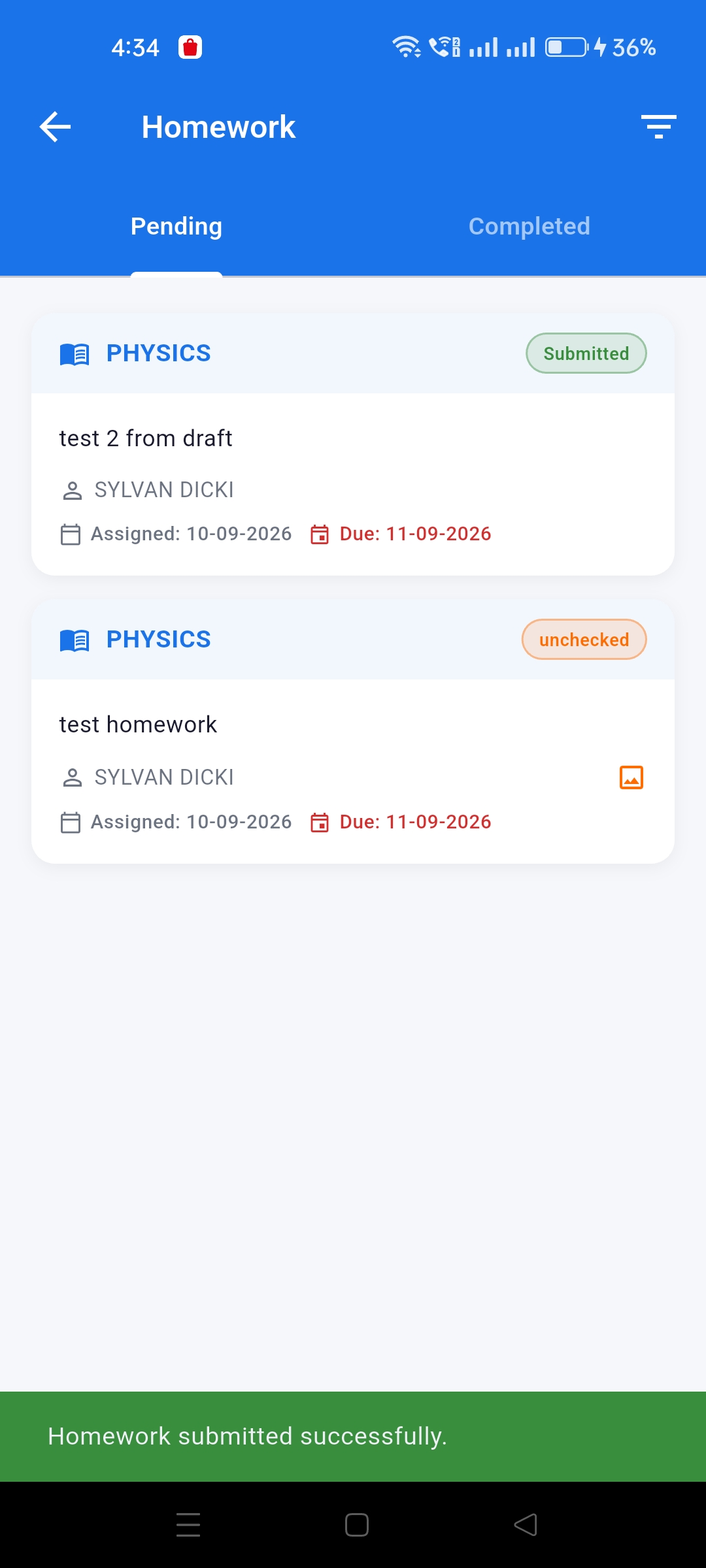Parent app screenshot 9