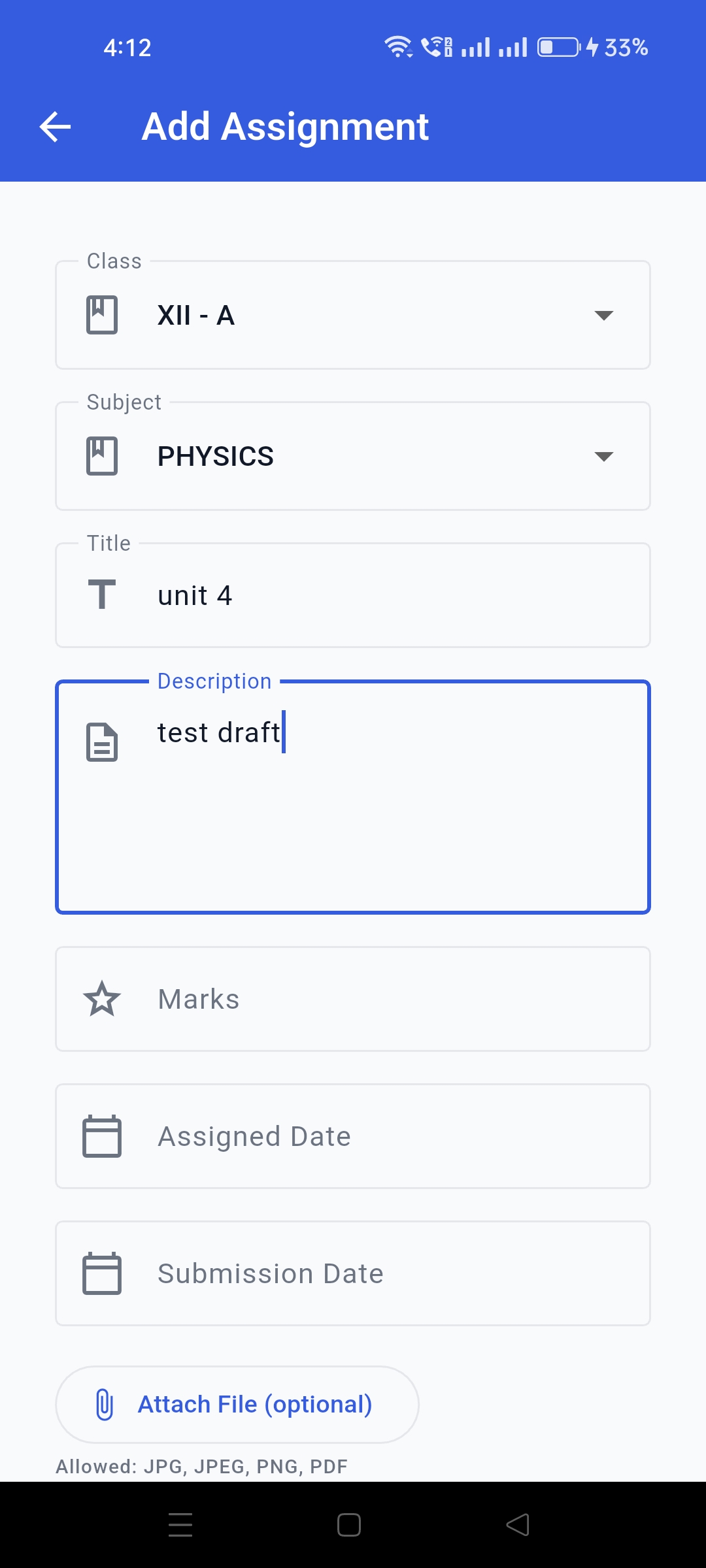 Teacher app screenshot 10