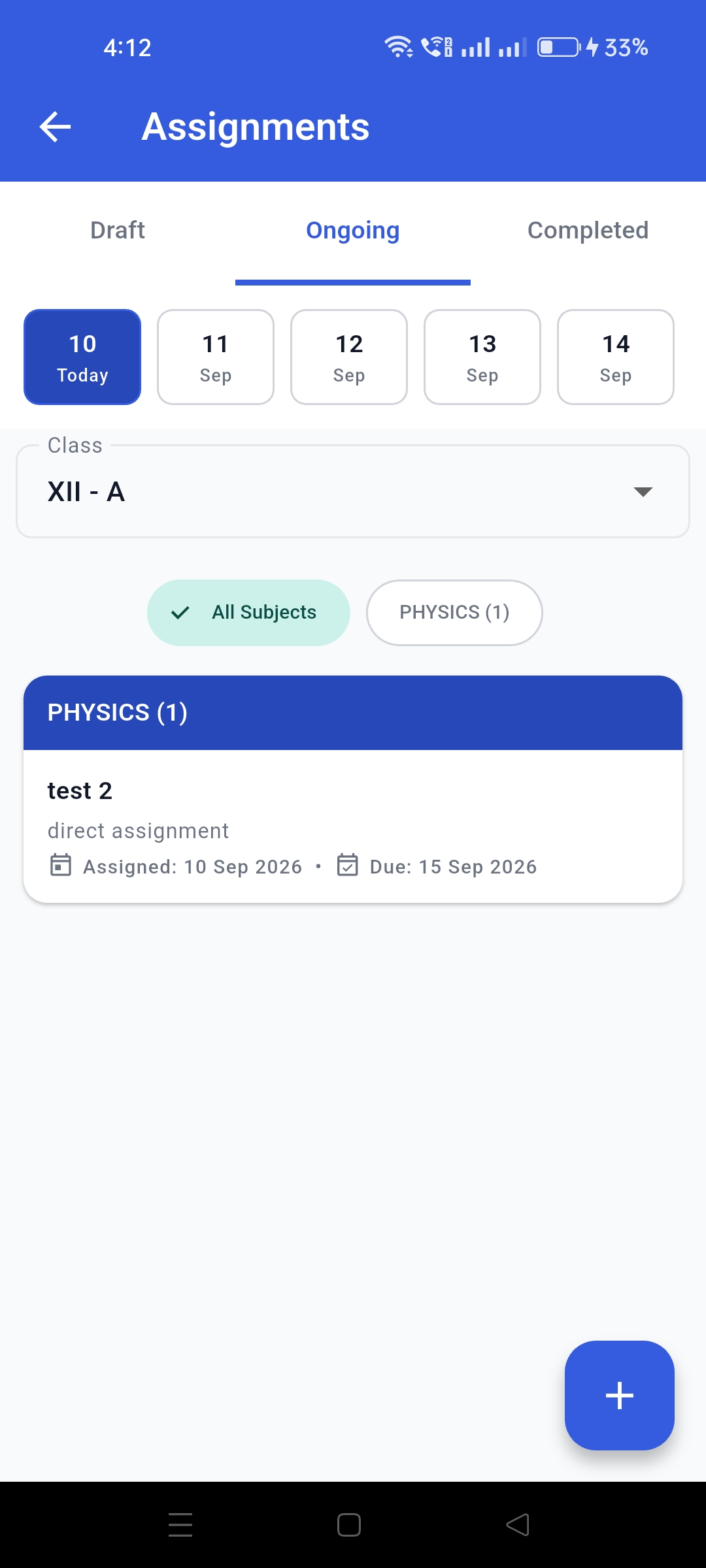 Teacher app screenshot 13