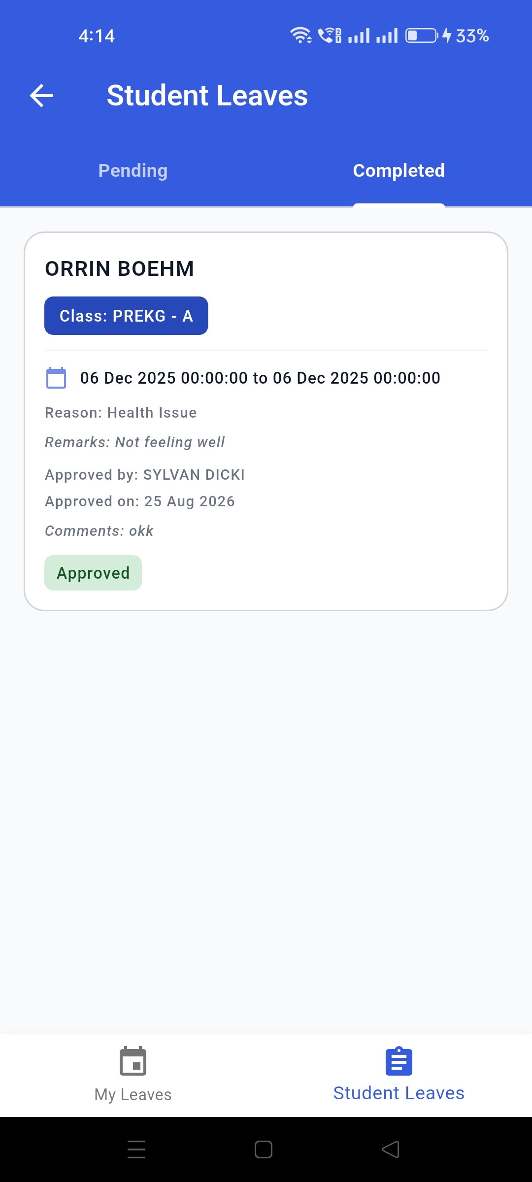 Teacher app screenshot 19