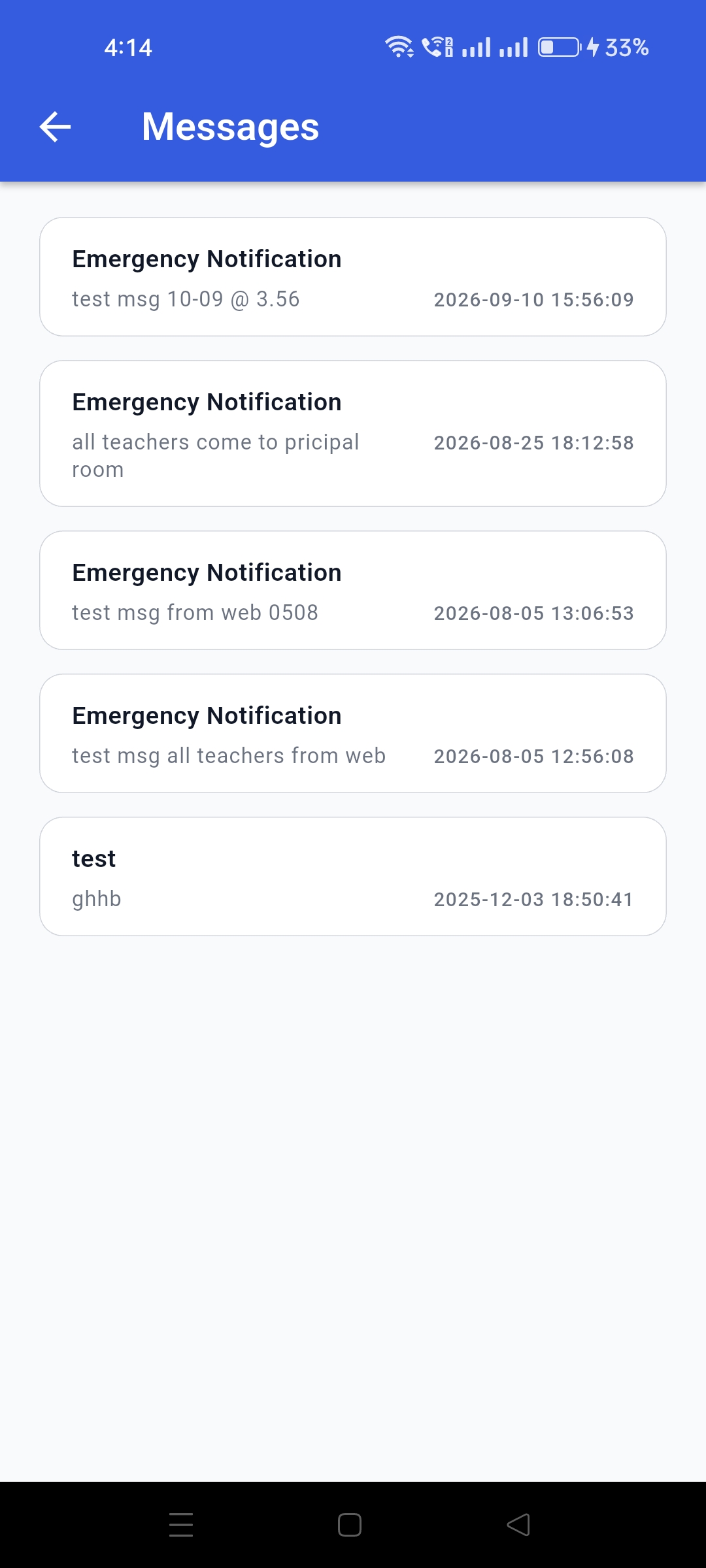 Teacher app screenshot 20