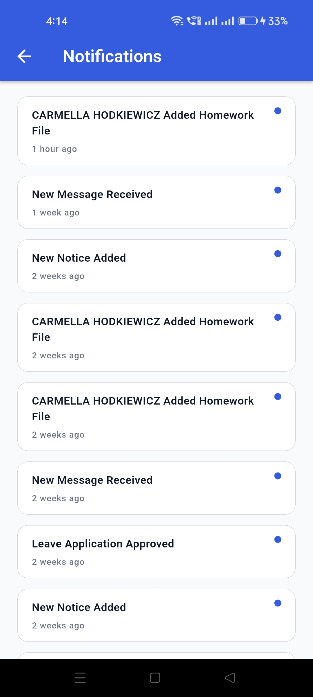 Teacher app screenshot 21