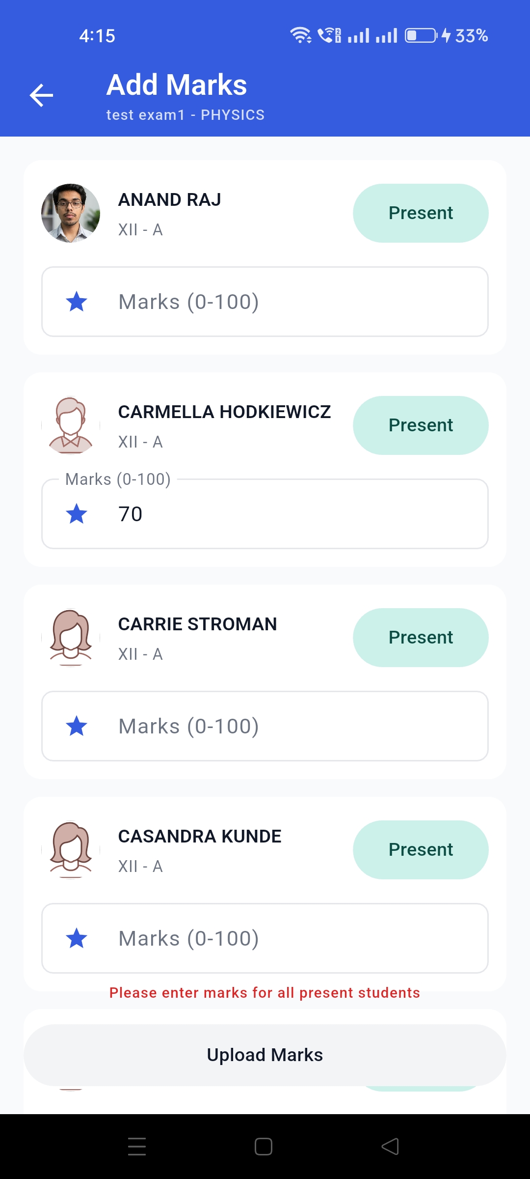 Teacher app screenshot 23