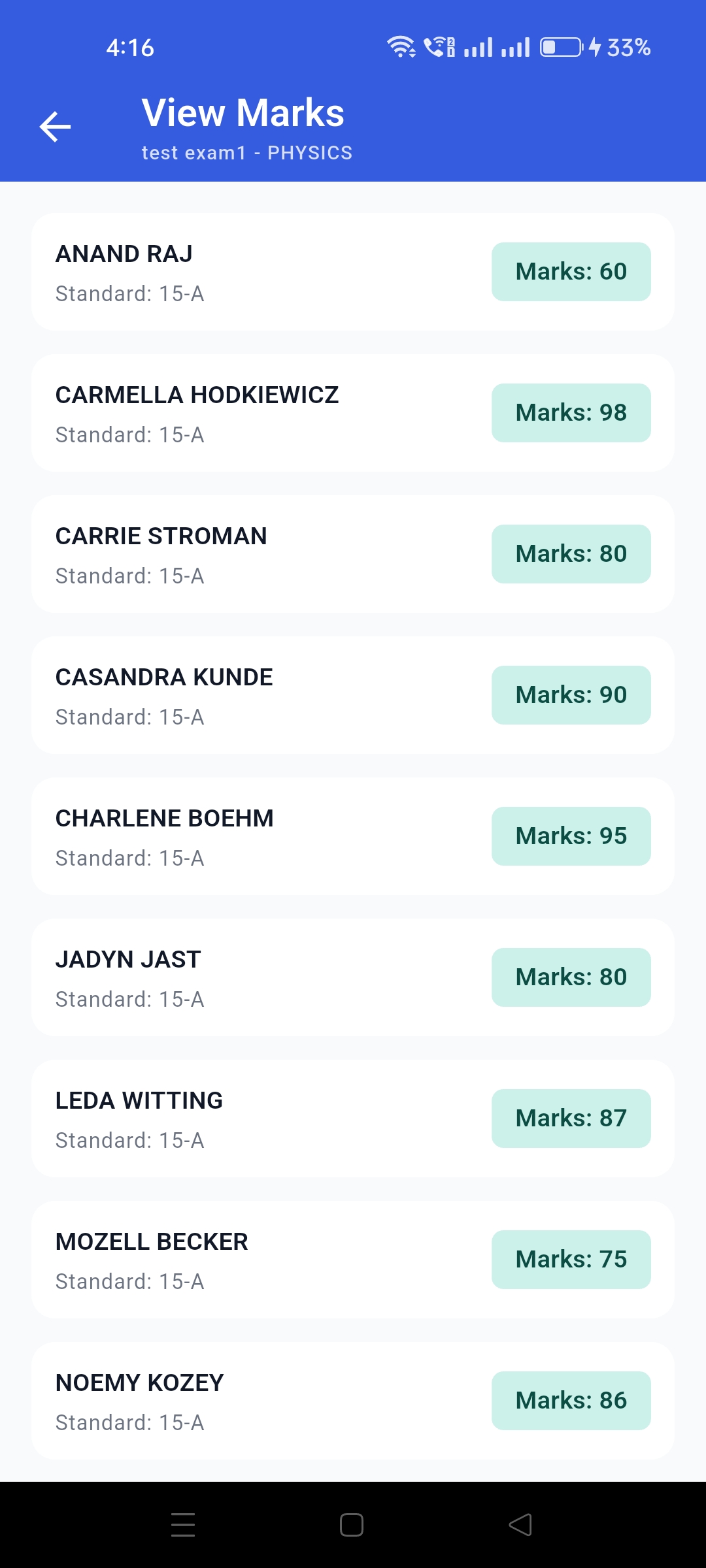Teacher app screenshot 24