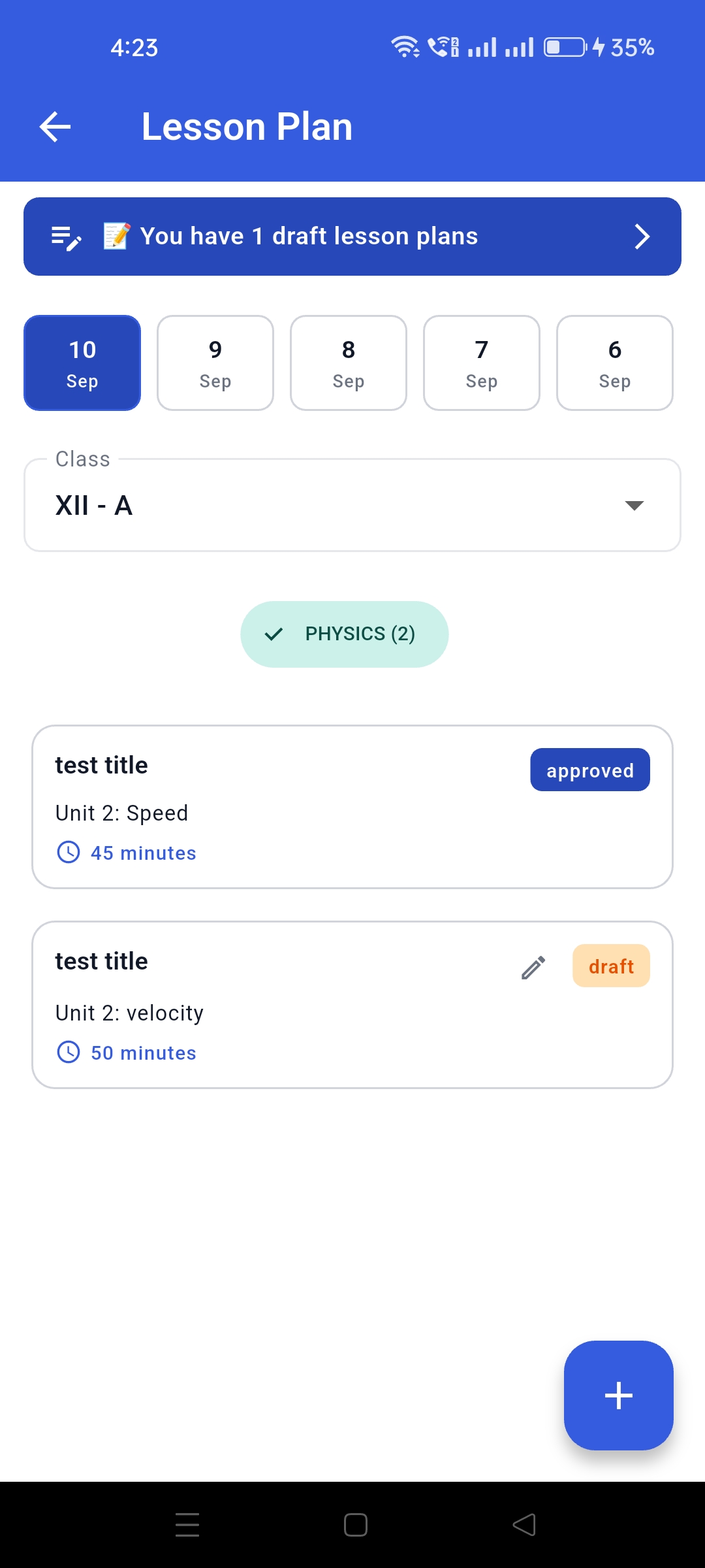 Teacher app screenshot 32
