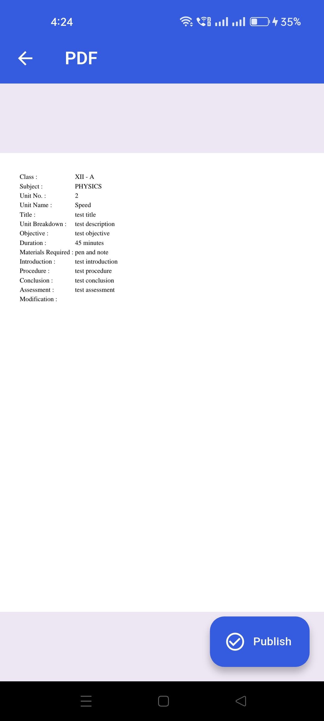 Teacher app screenshot 33