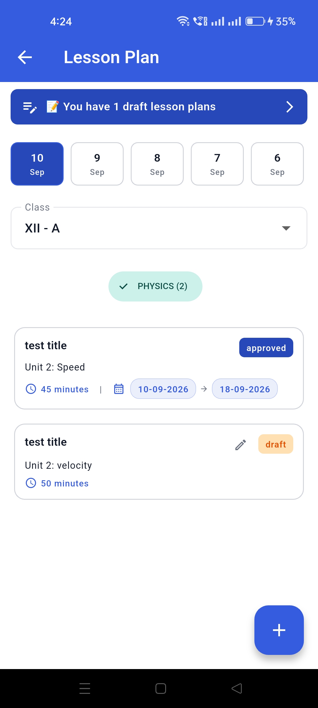 Teacher app screenshot 36